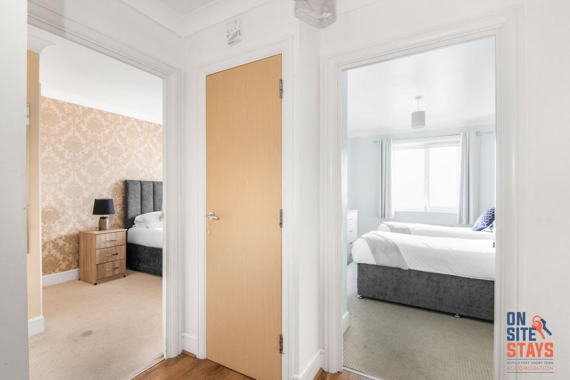 Onsitestays - Cosy 2-Bedroom Apartment With Free Parking, Wi-Fi & London Links Northfleet Exterior foto
